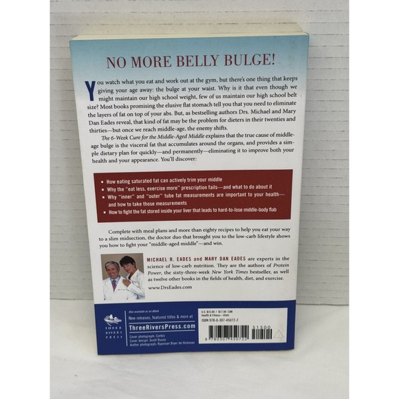 The 6-Week Cure for the Middle-Aged Middle by Eades, Michael R, Eades, Mary Dan - Picture 2 of 3